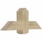 Ekena Millwork Eugene Rough Sawn Timber Gable Bracket, Douglas Fir, 36"W x 15"H x 6"D x 6"F, 10/12 Pitch GBW036X15X0606EUG00RDF - alternate 5